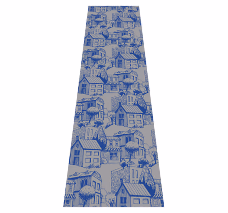Vintage rug inspired by vintage facades - TenStickers