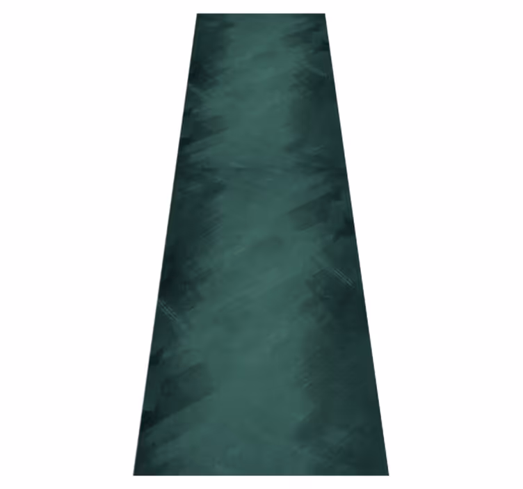 Vintage rug in rustic green retro design - TenStickers