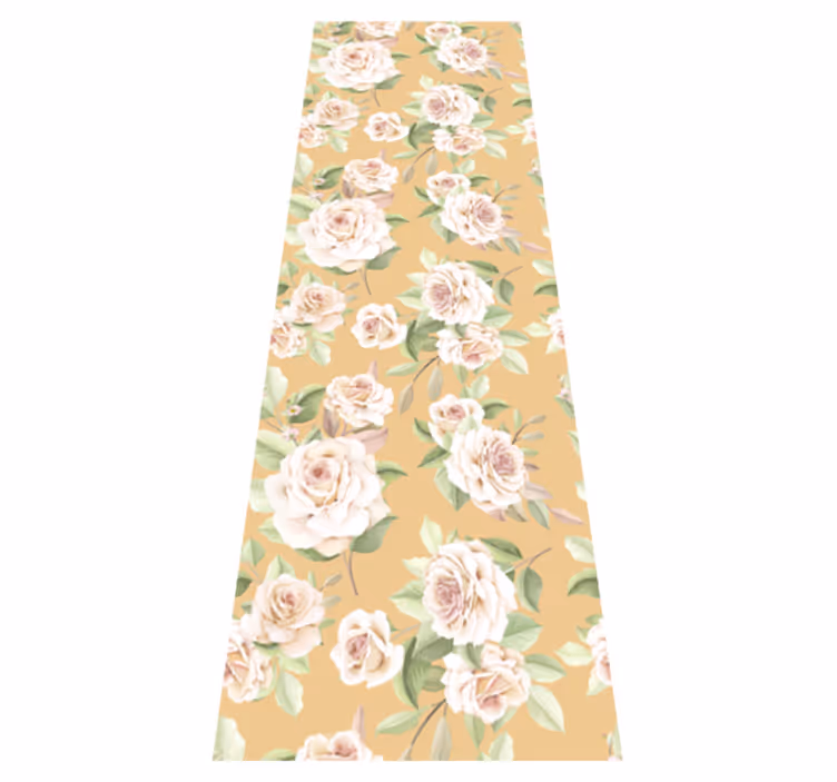 Vintage rug french provincial roses pattern - TenStickers