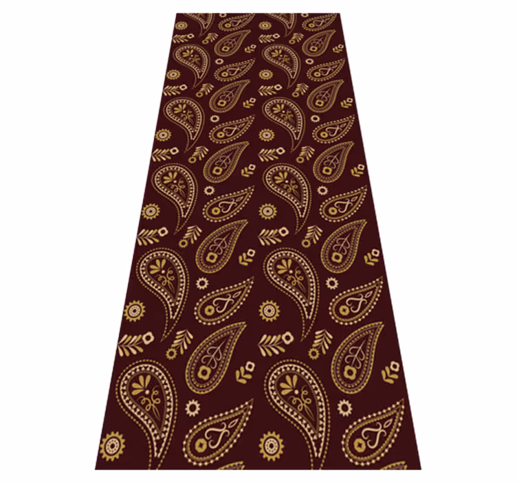 Vintage rug with timeless indian design - TenStickers