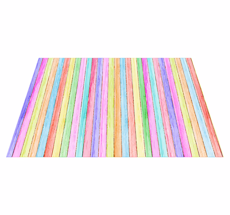 Texture rug in color wood planks - TenStickers