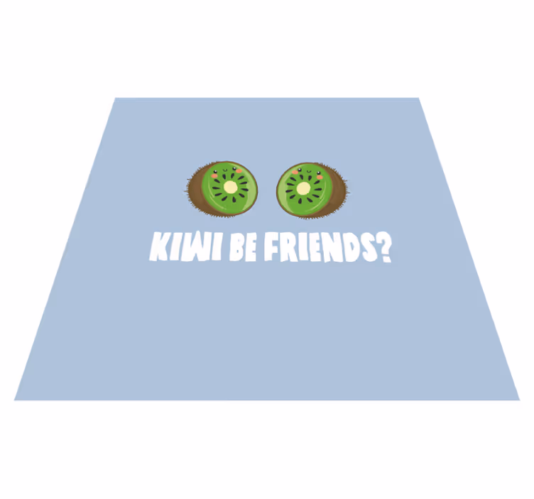 Quote rug with funny kiwi saying - TenStickers