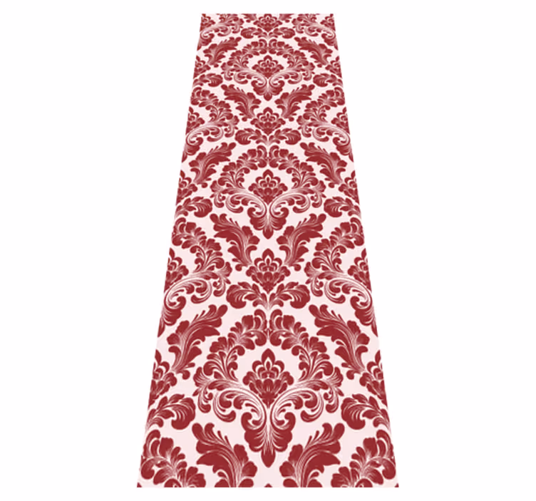 Block-printed texture rug - TenStickers