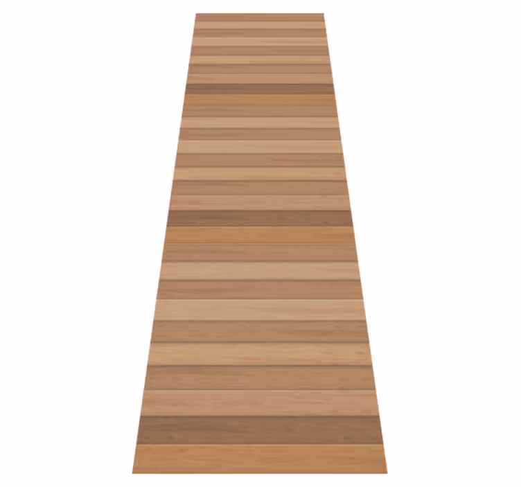 Texture rug with elegant rustic wood design - TenStickers