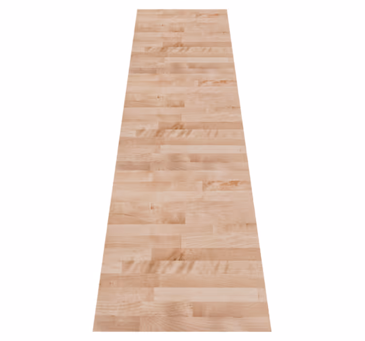 Texture rug in elegant brown wooden style - TenStickers
