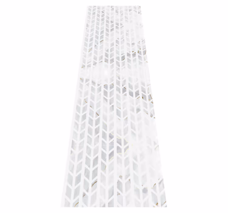 Texture rug small gold marble tiles - TenStickers
