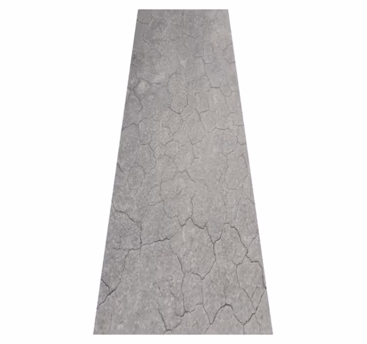 Texture rug with a broken rustic stone design - TenStickers