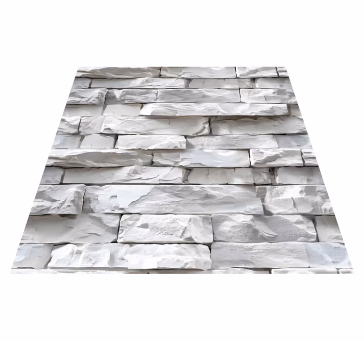 Texture rug with graceful design - TenStickers