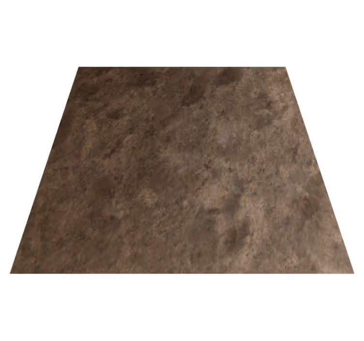 Entrance hall rug in brown rustic stone design - TenStickers