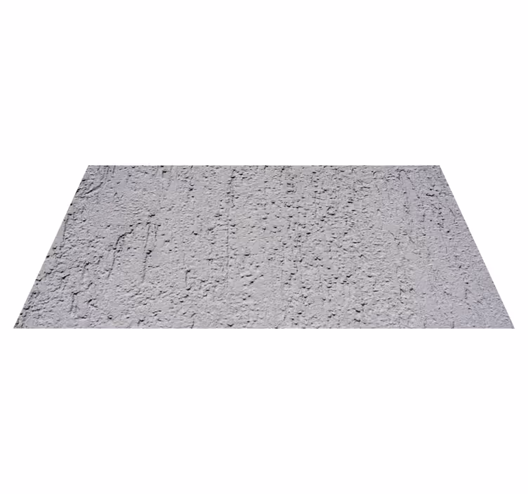 Entrance hall rug in light grey cement - TenStickers