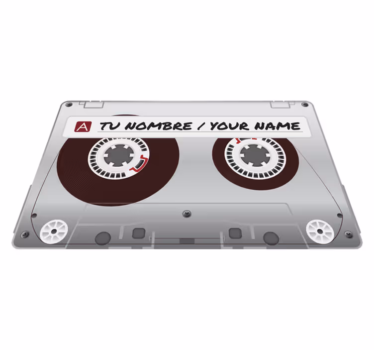 Personalized Cassette custom floor mat - TenStickers