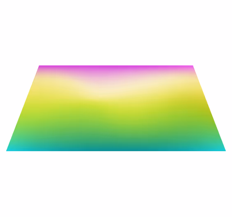 Colorful Gradient Shade texture rug - TenStickers