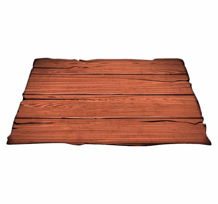 Textured Timber Illusion wood effect rug - TenStickers