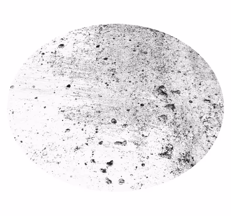 Splattered Circular Design texture rug - TenStickers