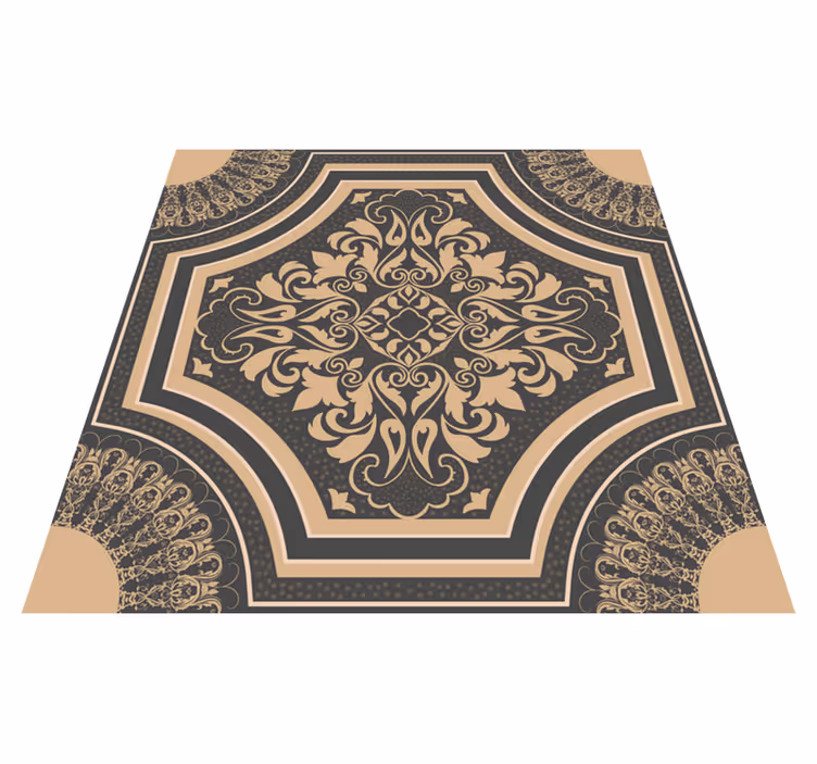 Mosaic rug ornamental mosaic - TenStickers