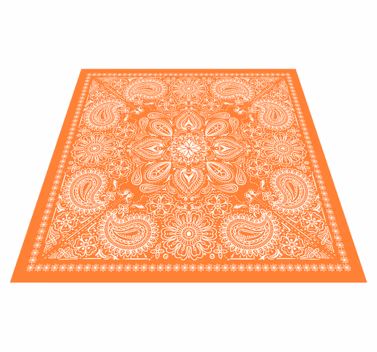 Mandala rug mandala design - TenStickers