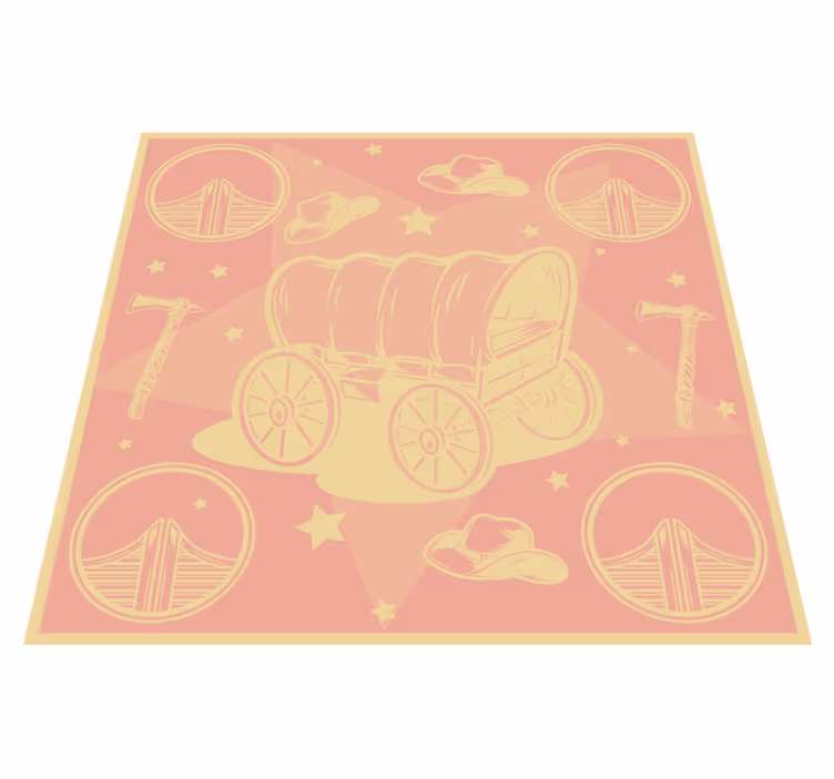Nursery rug with baby nursery designs - TenStickers