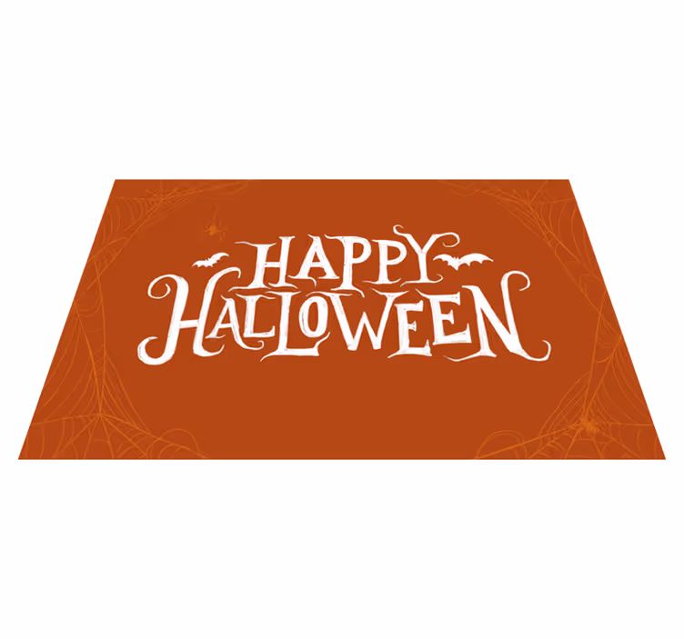Spooky welcome halloween rugs - TenStickers