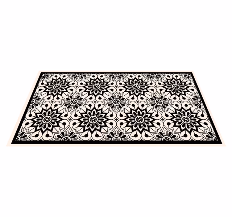 Mandala rug mandala pattern elegance - TenStickers