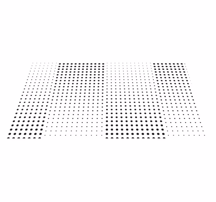 Fading Dot Gradient bathroom mat - TenStickers