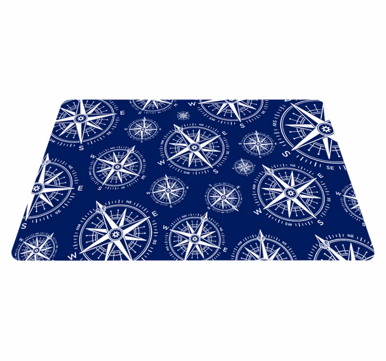 Sea north west south east modern rug - TenStickers