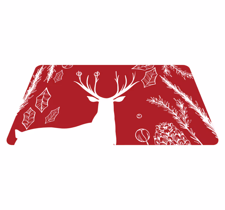Nature-Inspired Illustration animal mat - TenStickers