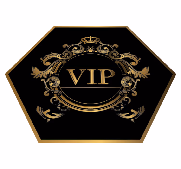 Elegant VIP Design minimalistic rug - TenStickers