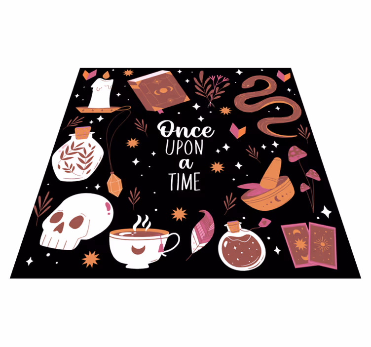 Fairytale Storytime kids rug - TenStickers