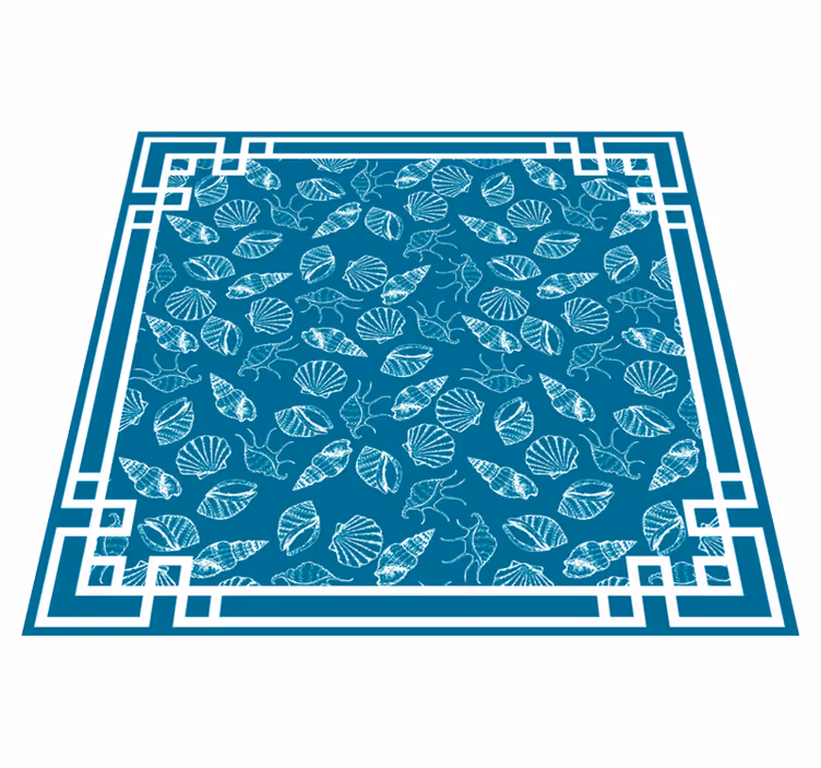 Animal mat with aquatic design - TenStickers