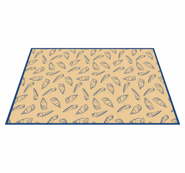 Marine Motif Accent bathroom mat - TenStickers