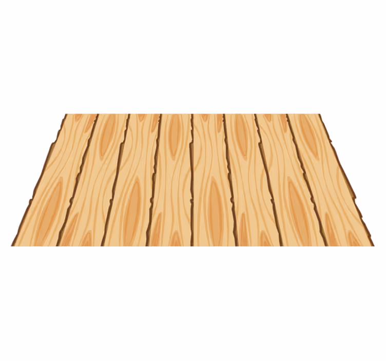 vinyl rug wooden stripes wood flooring - TenStickers