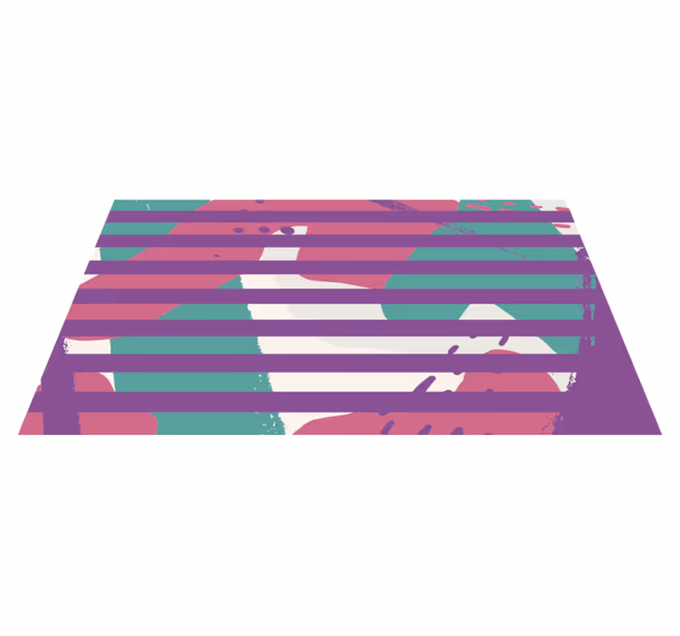 Striped Pattern stripes rug - TenStickers