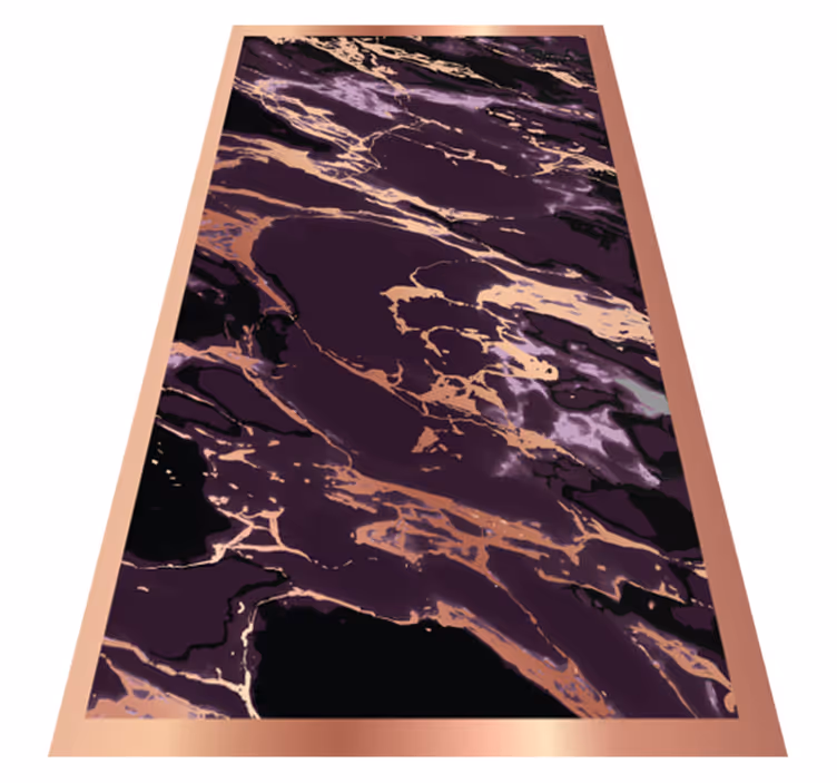 Marbled Pattern marble rug - TenStickers