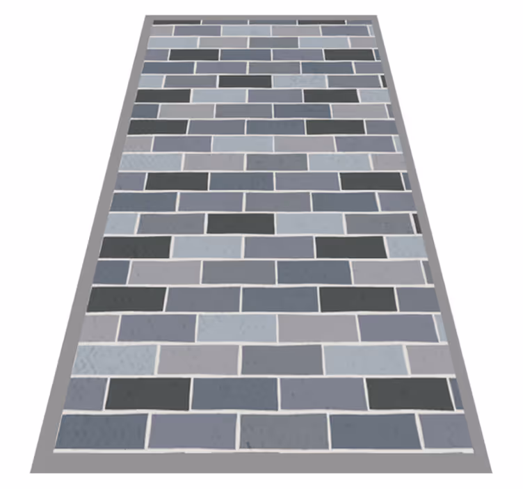 Brickwork Pattern texture rug - TenStickers