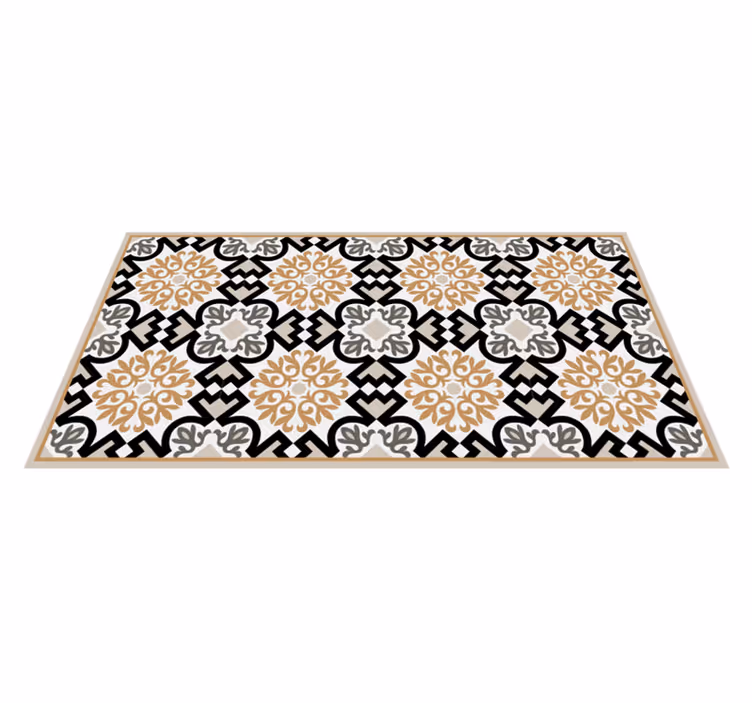 Mosaic rug with detailed mosaic design - TenStickers