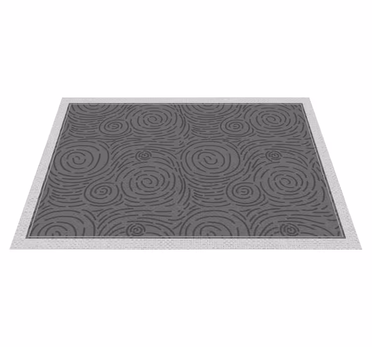 Swirling Patterns texture rug - TenStickers