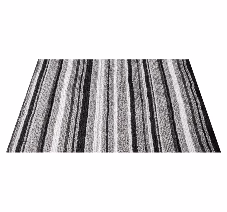 Striped Textured Surface stripes rug - TenStickers