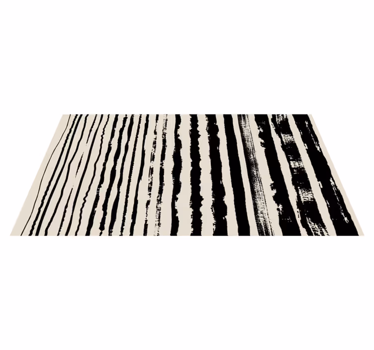 Abstract Monochrome kitchen mat - TenStickers