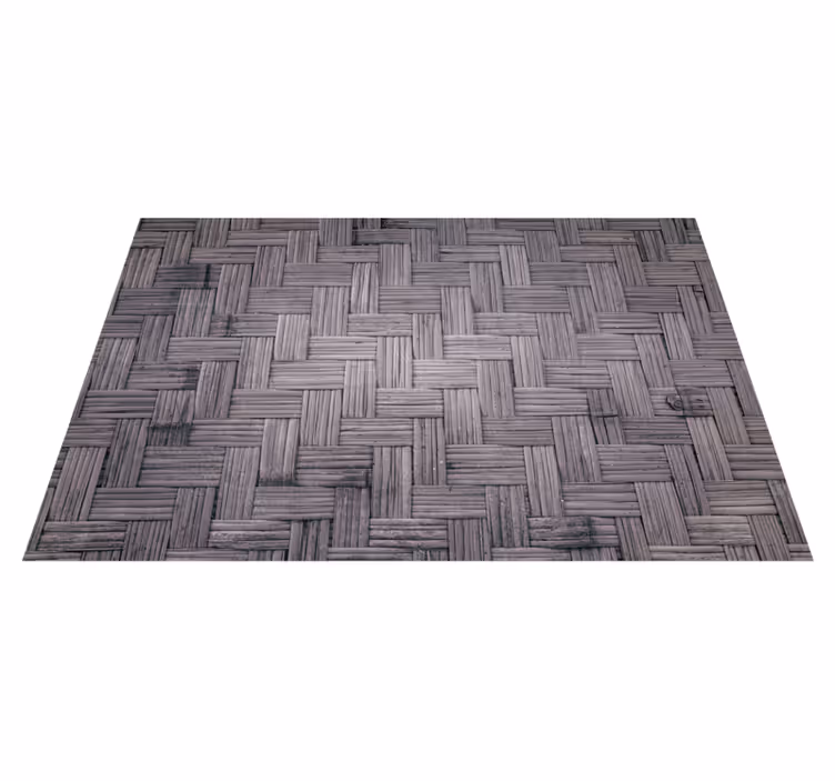 Woven Textured Detail texture rug - TenStickers