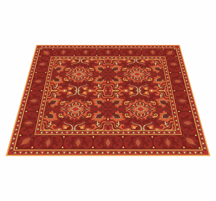 Ornate Medallion mandala rug - TenStickers
