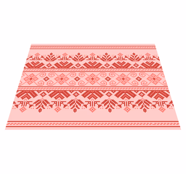 Ethnic Ornamental Pattern mandala rug - TenStickers