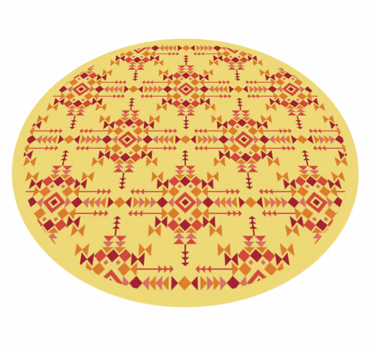 Cultural Balance ethnic rug - TenStickers