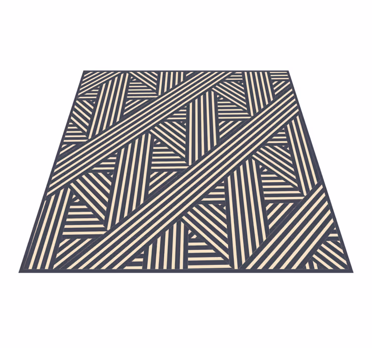 Angular Geometrics geometric rug - TenStickers