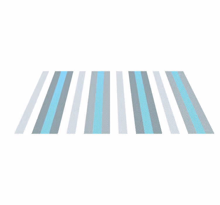 Striped Decor Element stripes rug - TenStickers