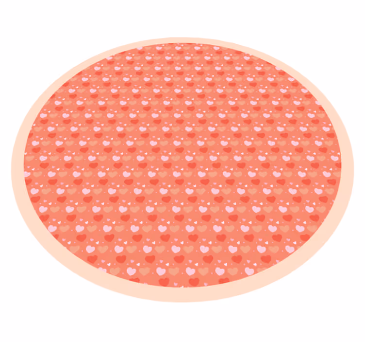Polka Dot Circle nursery rug - TenStickers
