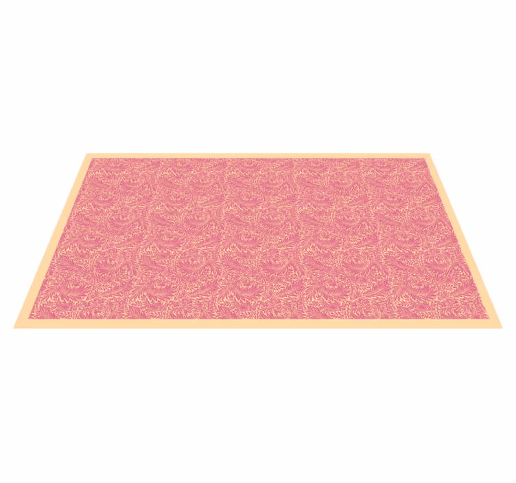 Ornamental Motif bathroom mat - TenStickers