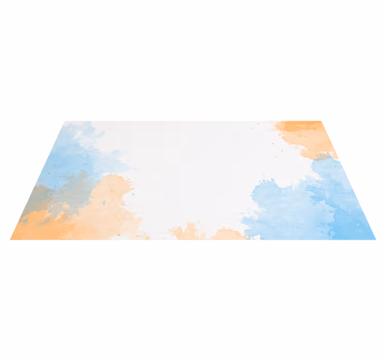 Abstract Cloudscape nature rug - TenStickers
