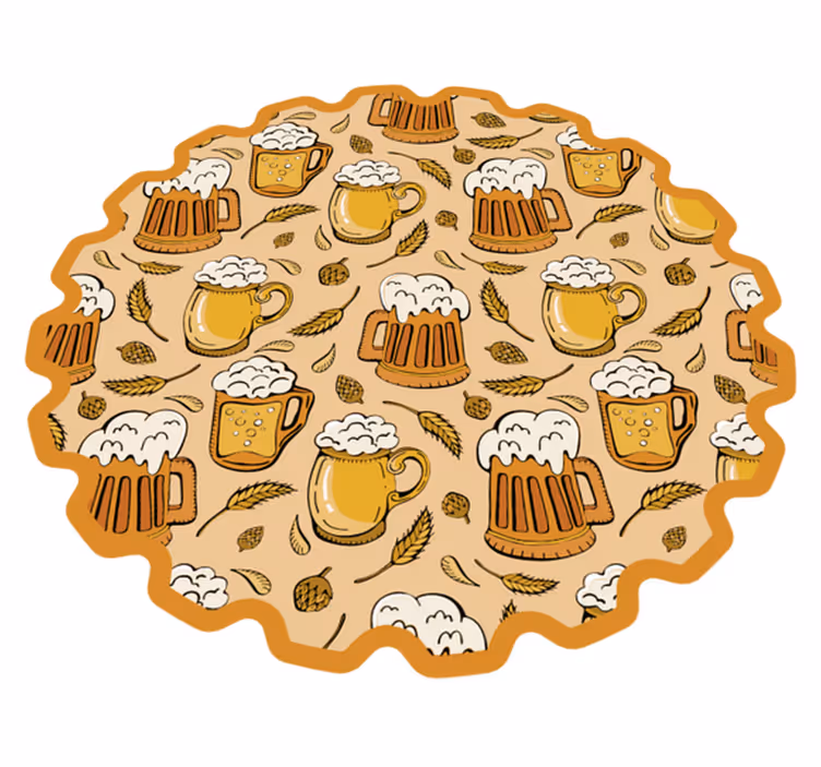 BEER FESTIVAL event carpet - TenStickers