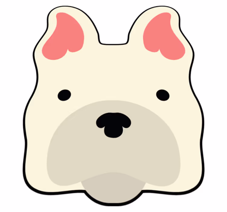 Cute Canine Decor animal mat - TenStickers
