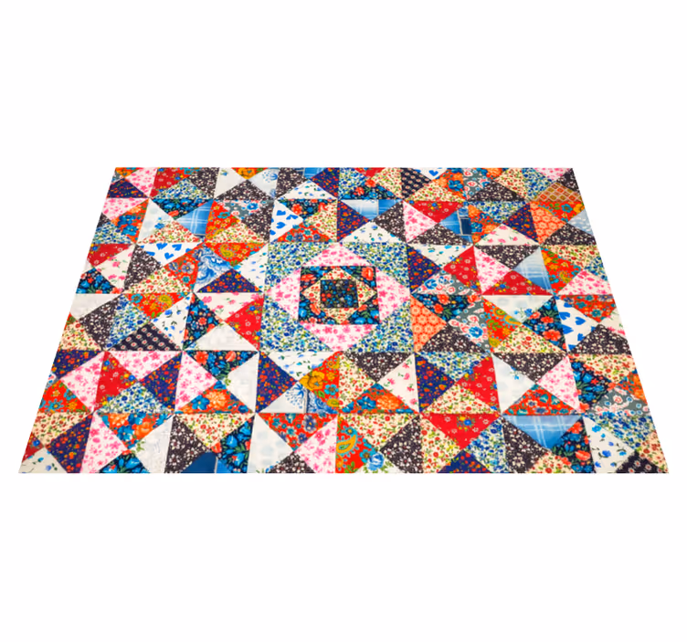 Turkish Patchwork ethnic rug - TenStickers